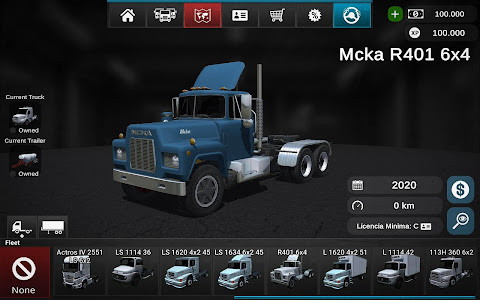 jogo de caminhão de 18 rodas versão móvel andróide iOS apk baixar