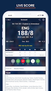 Cricket Live Score & Schedule