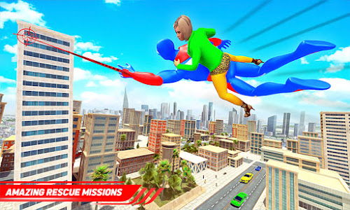 Flying Police Robot Rope Hero Gangster Crime City Android Game Apk Flyingpolice 8609