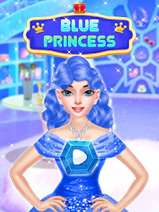 Blue Princess - Makeover Games : Makeup Dress Up Android Game APK  (com.newbabyfungames.blueprincess) by Girls Games - Game For Girls -  Download to your mobile from PHONEKY
