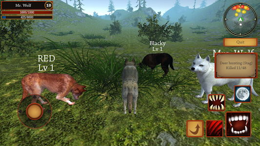 Wolf Simulator - Animal Games Android Game APK () by  Pocket Games Entertainment - Download to your mobile from PHONEKY