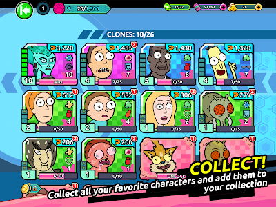 Rick and Morty: Clone Rumble Android Game APK (com.turner.dimensionhop ...