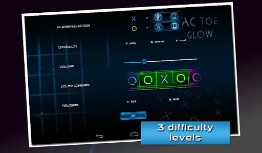 Tic Tac Toe Glow - mobivention