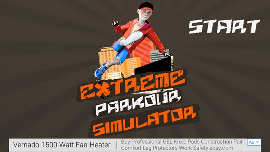 Parkour Training Vector Simulator 3D Games
