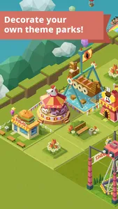 Merge Tycoon: 2048 Theme Park