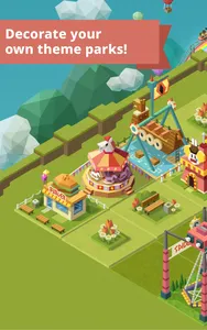 Merge Tycoon: 2048 Theme Park