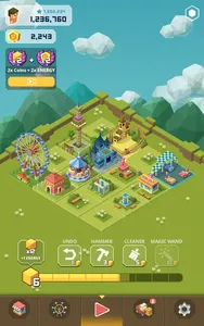 Merge Tycoon: 2048 Theme Park