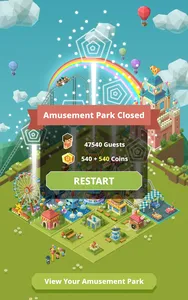 Merge Tycoon: 2048 Theme Park