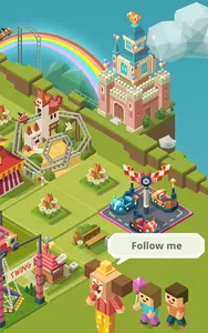 Merge Tycoon: 2048 Theme Park