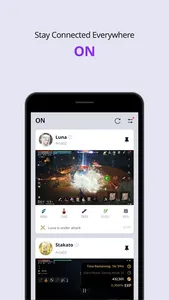 PURPLE: Play, Chat, and Stream