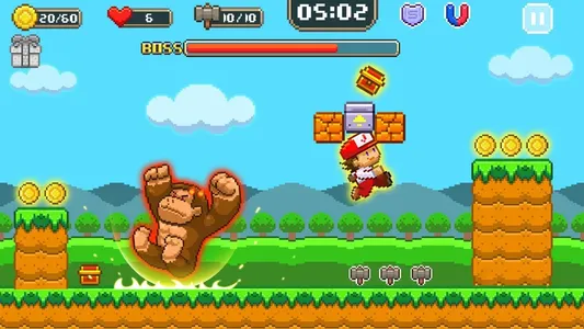 Super Jim Jump - pixel 3d