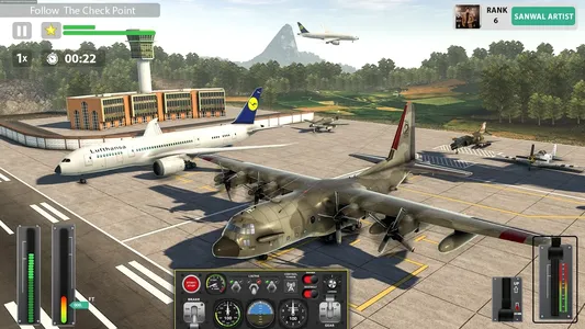 Fly Airplane flight simulator
