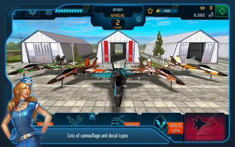 Battle of Warplanes: War-Games