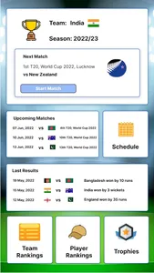 Cricket Managers Journey