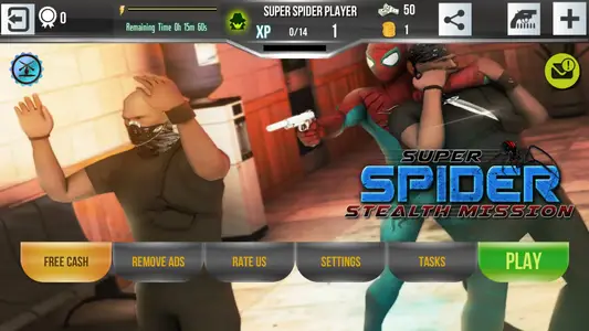 Spider Survival Stealth Mission