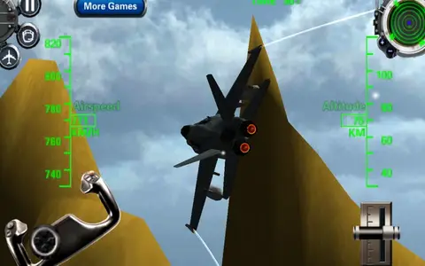 F18 3D Fighter Jet Simulator