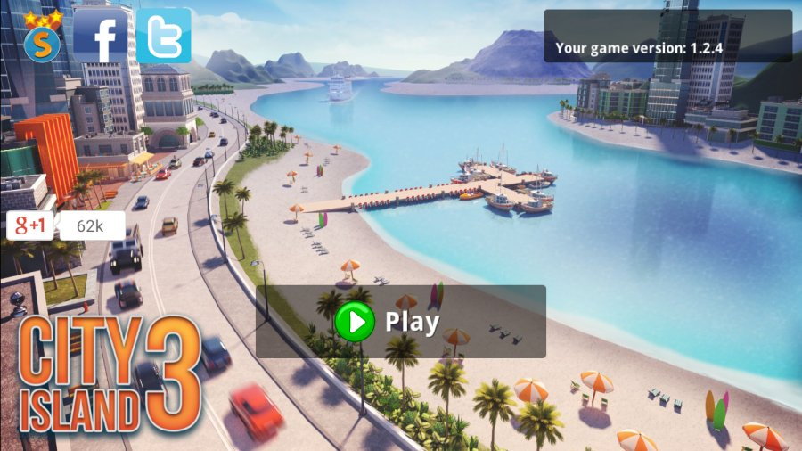 City Island 3 Building Sim Little To A Big Town Android Game Apk Com Sparklingsociety Cityisland3 By Sparkling Society City Building Games Sims Download To Your Mobile From Phoneky