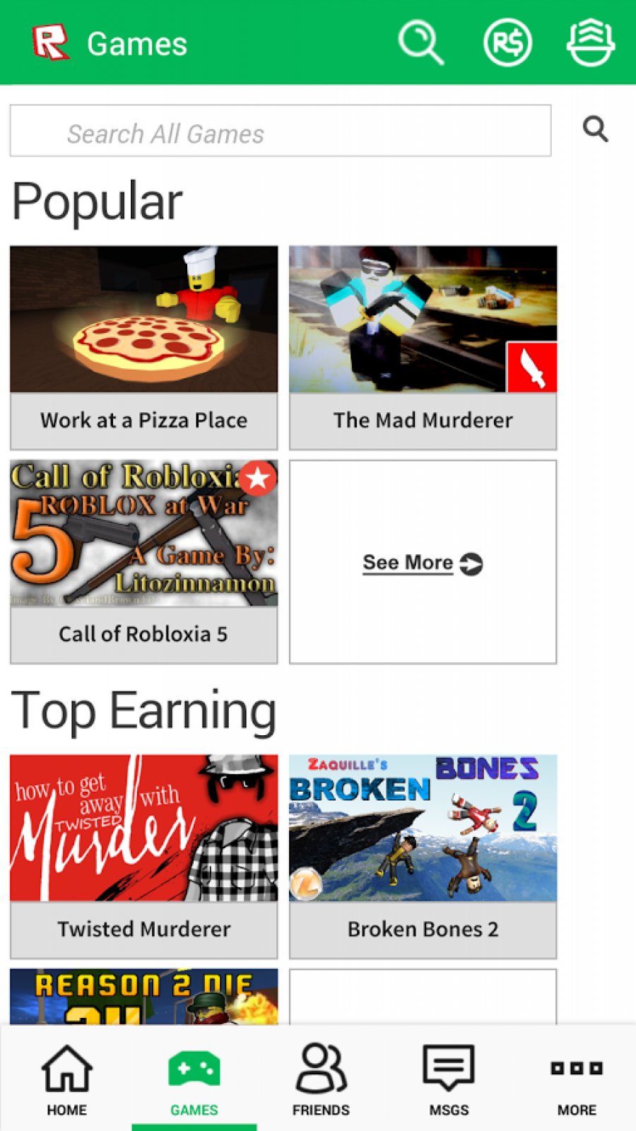 Roblox Android Game Apk Com Roblox Client By Roblox Corporation Download To Your Mobile From Phoneky - call of robloxia 5 roblox