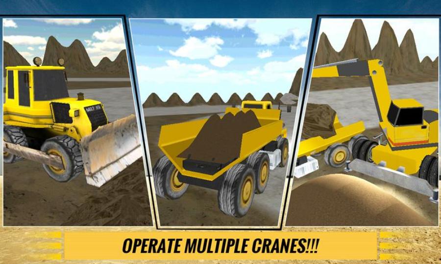 Sand Excavator Dump Truck Sim