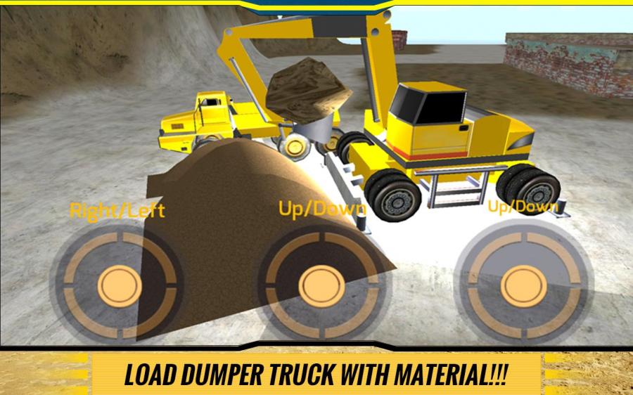 Sand Excavator Dump Truck Sim
