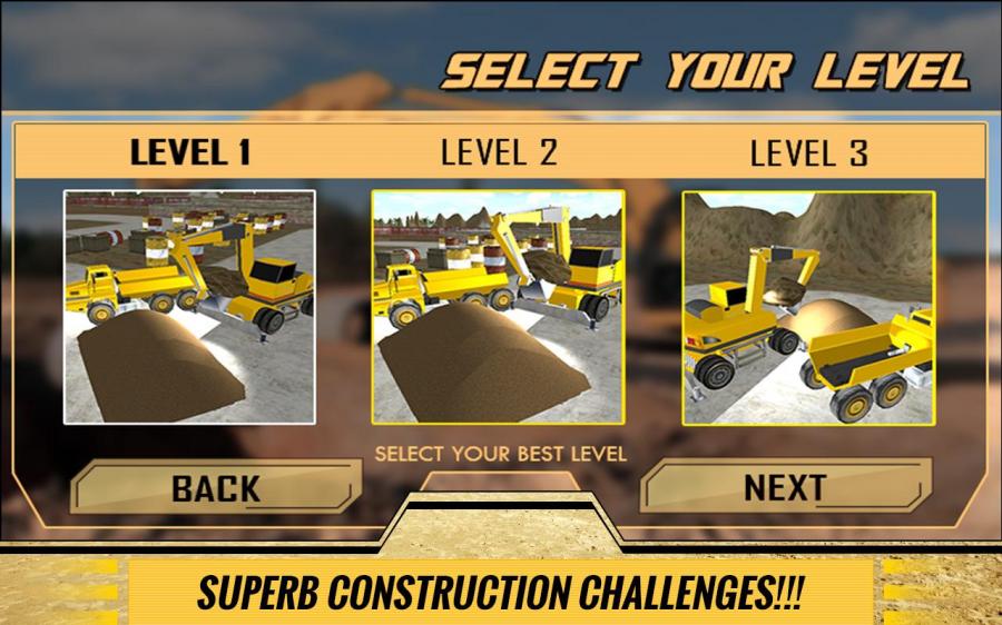 Sand Excavator Dump Truck Sim