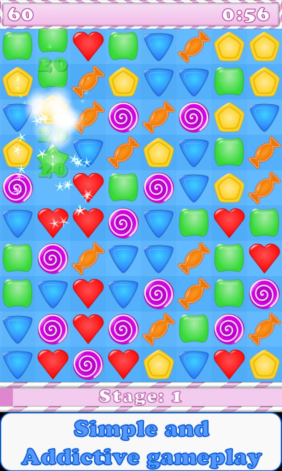Candy & Jewels Android Game APK by Nealo Inc