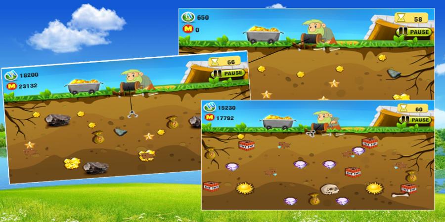 Gold Miner World Android Game APK (com.vhmedia.golddigger) by ...