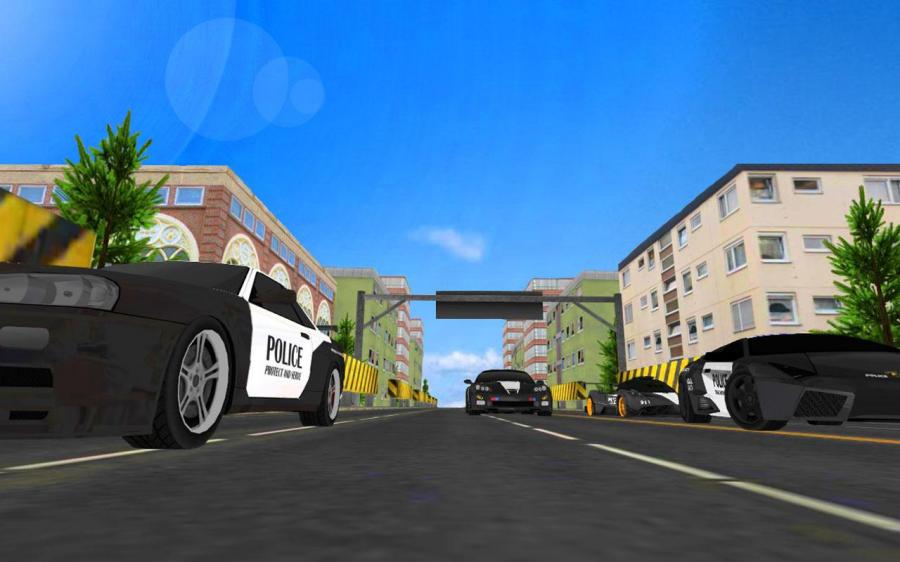 Police Car Racing 3D