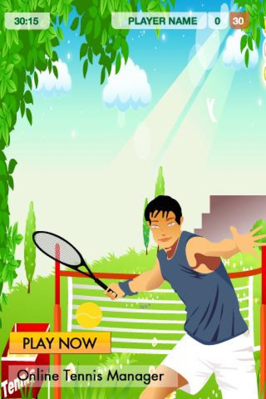 Tennis Android Game APK (com.otm) by Manager Factory - Download to your mobile from PHONEKY