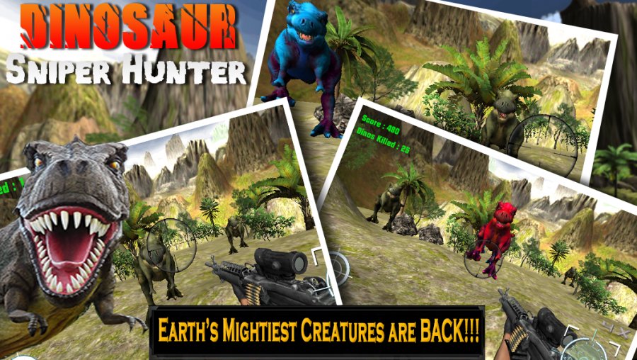 Download do APK de Dinossauros da selva caçador fps jogo de tiro para  Android