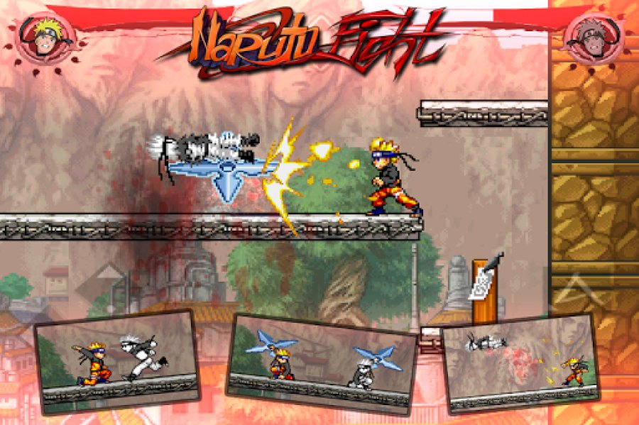 Naruto Fight Shadow Blade X