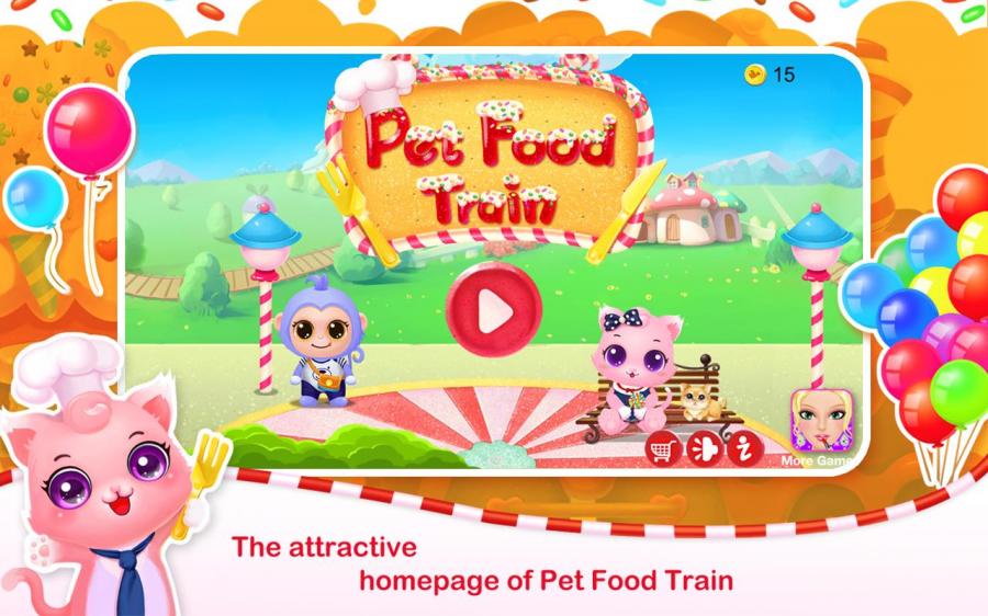 Pet Food Train Android Game APK by Libii