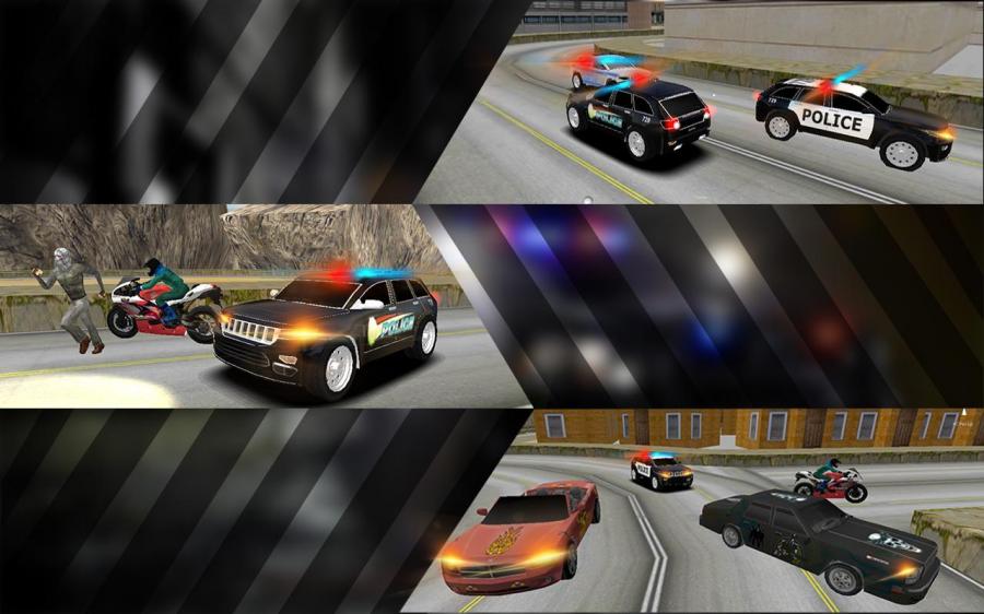 Police Car Chase Street Racers
