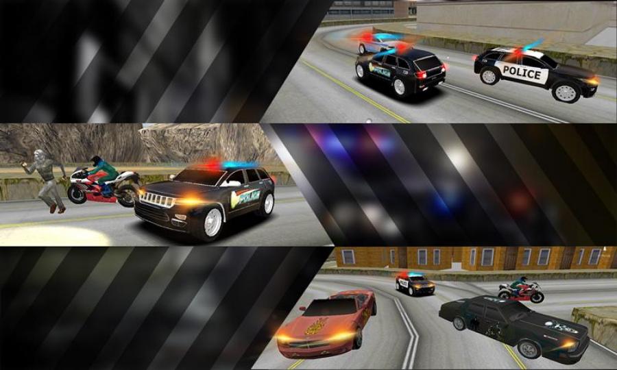 Police Car Chase Street Racers