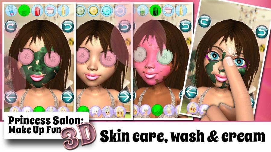 Jogos de maquiar 3D – Princesa Android App APK  (com.Princess.Makeup.Salon.Games) por Glam Girl Apps and Games - Faça o  download em PHONEKY