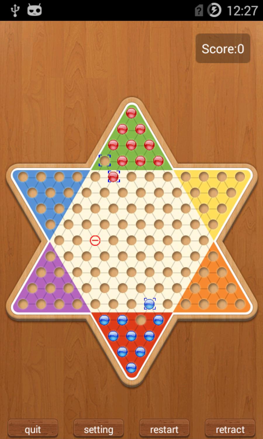 Chinese checkers and checkers