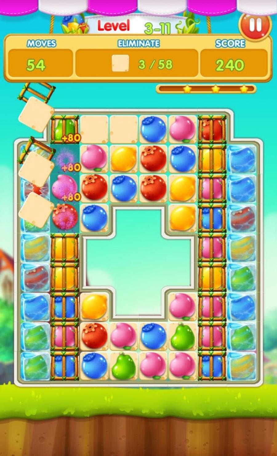 Fruit Burst Crush Android Game APK by Carry