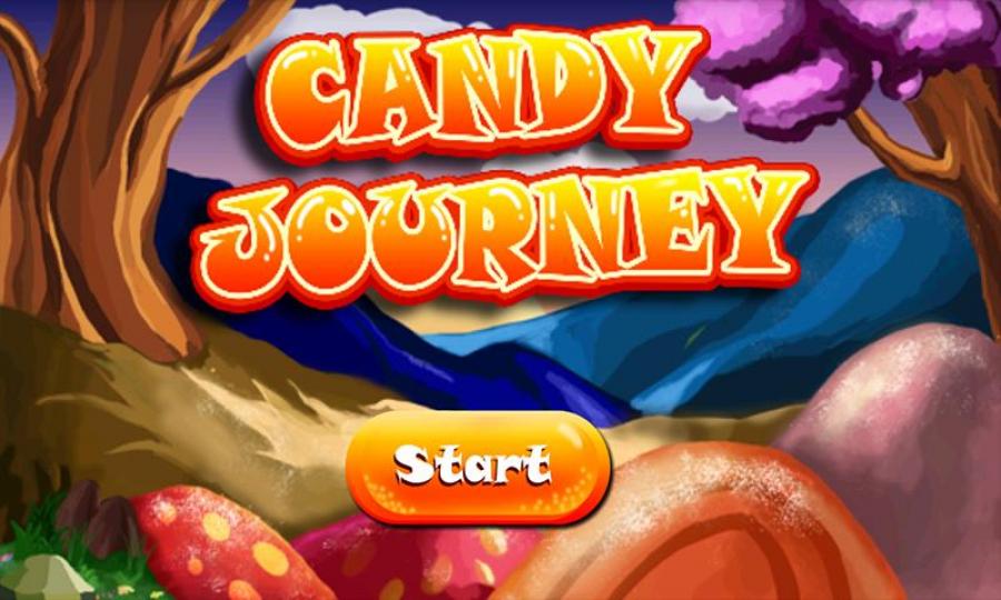 Candy journey. Candy Casual game.