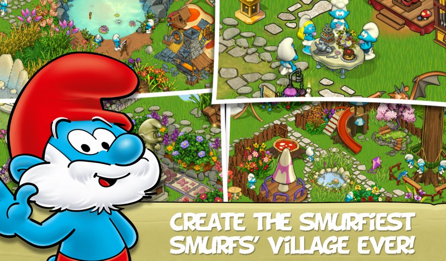 smurfs village game