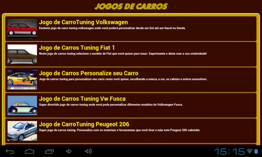 Jogos de Carros - Android Games