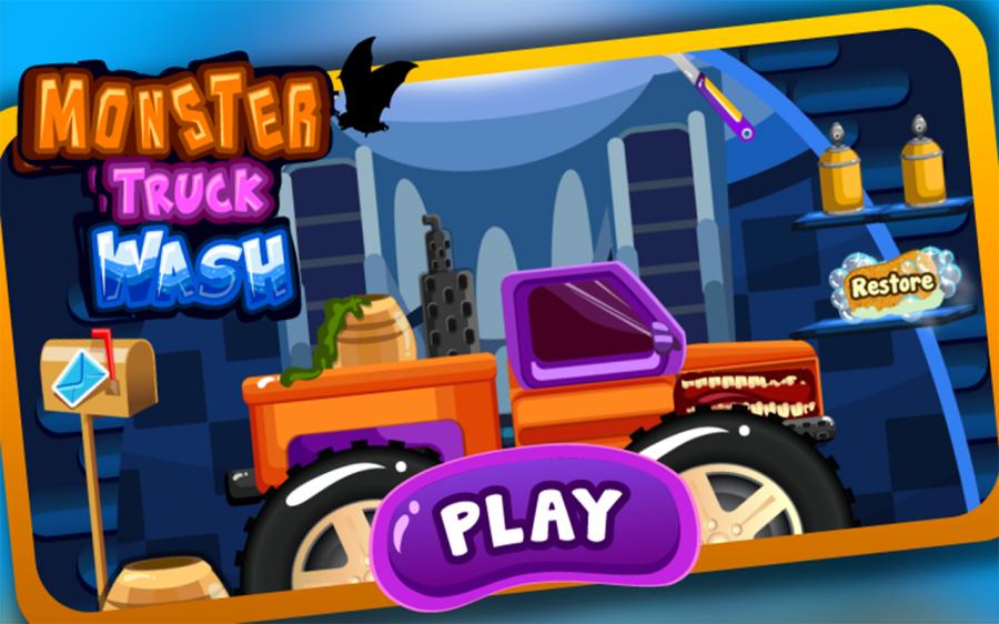 Monster Truck Wash - Dağınık