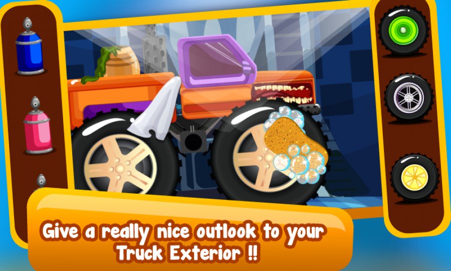 Monster Truck Wash - Dağınık