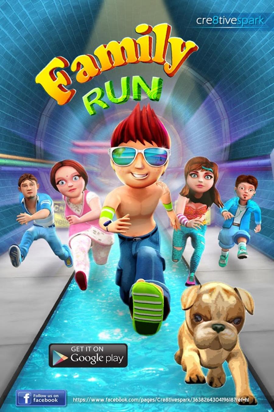 Игры на андроид моя семья. Игры на андроид Огги 3d Run. Игра Family Rush. Rush 3d. Семейные игры андроид