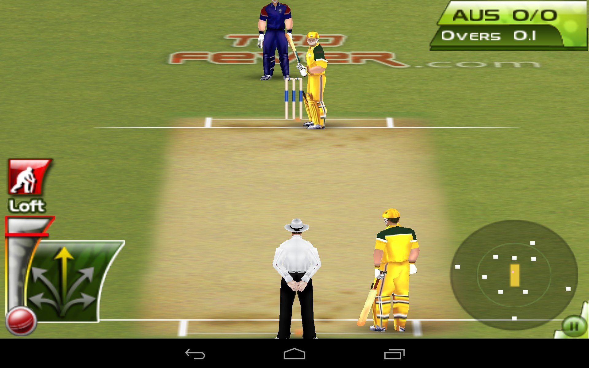 Cricket T20 Fever 3D Android Game APK by