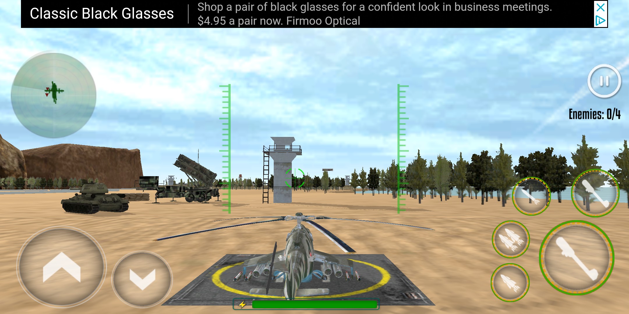 Modern Helicopter warfare battle: Free Games