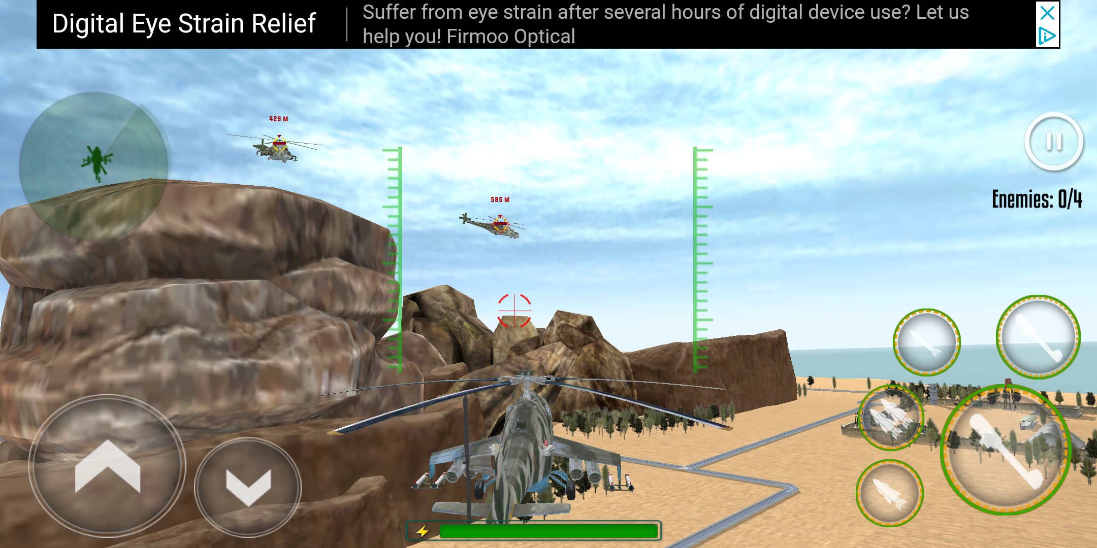 Modern Helicopter warfare battle: Free Games