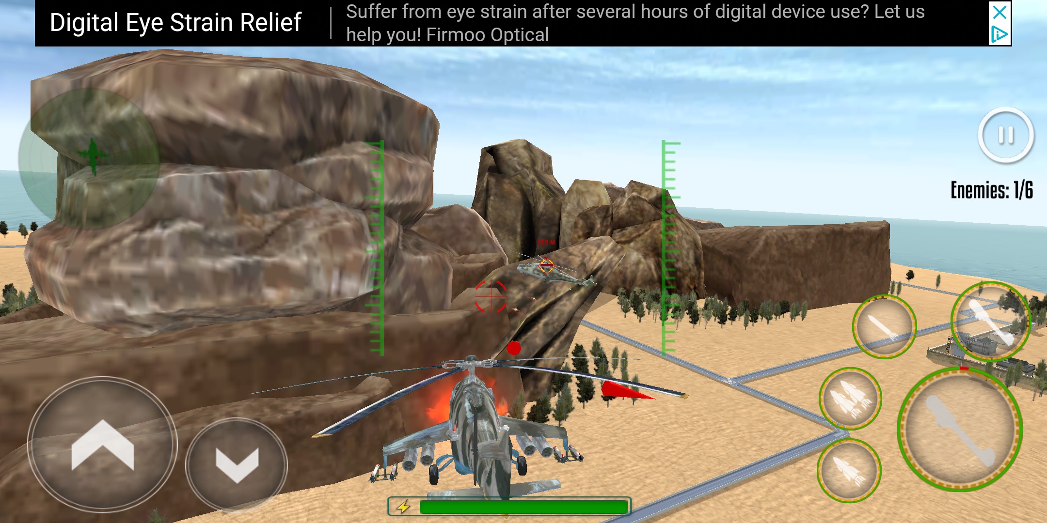 Modern Helicopter warfare battle: Free Games