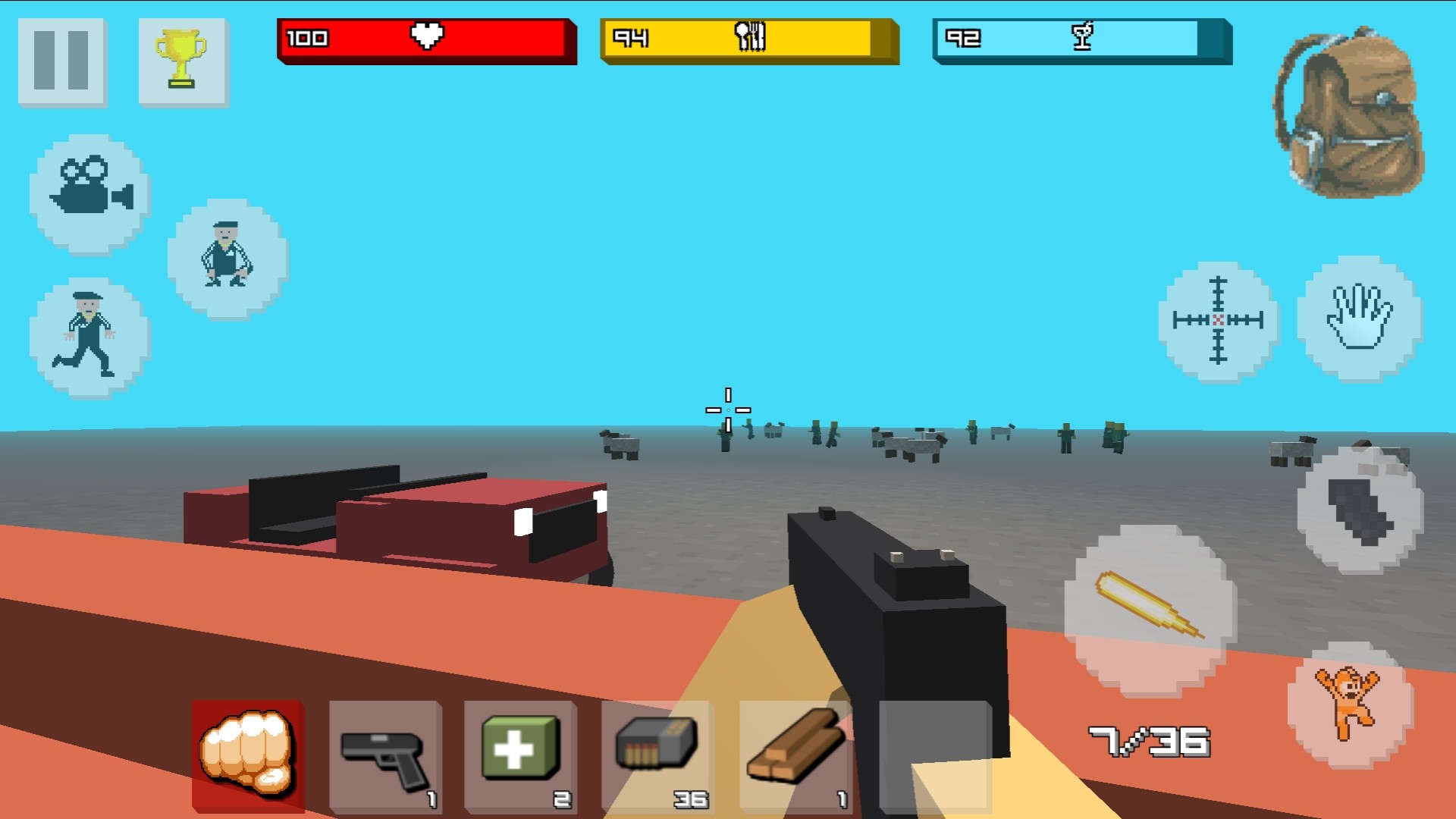 ? Zombie Craft Survival 3D: Free Shooting Game