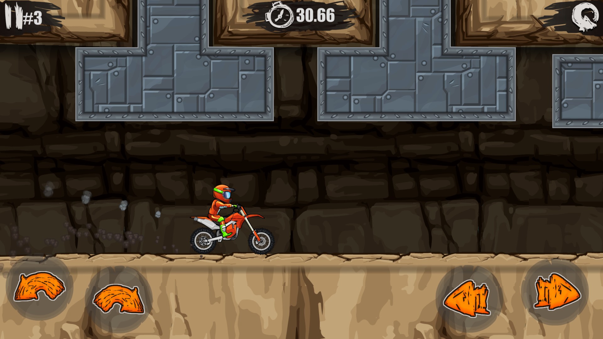 moto cross moto x3m bike race game