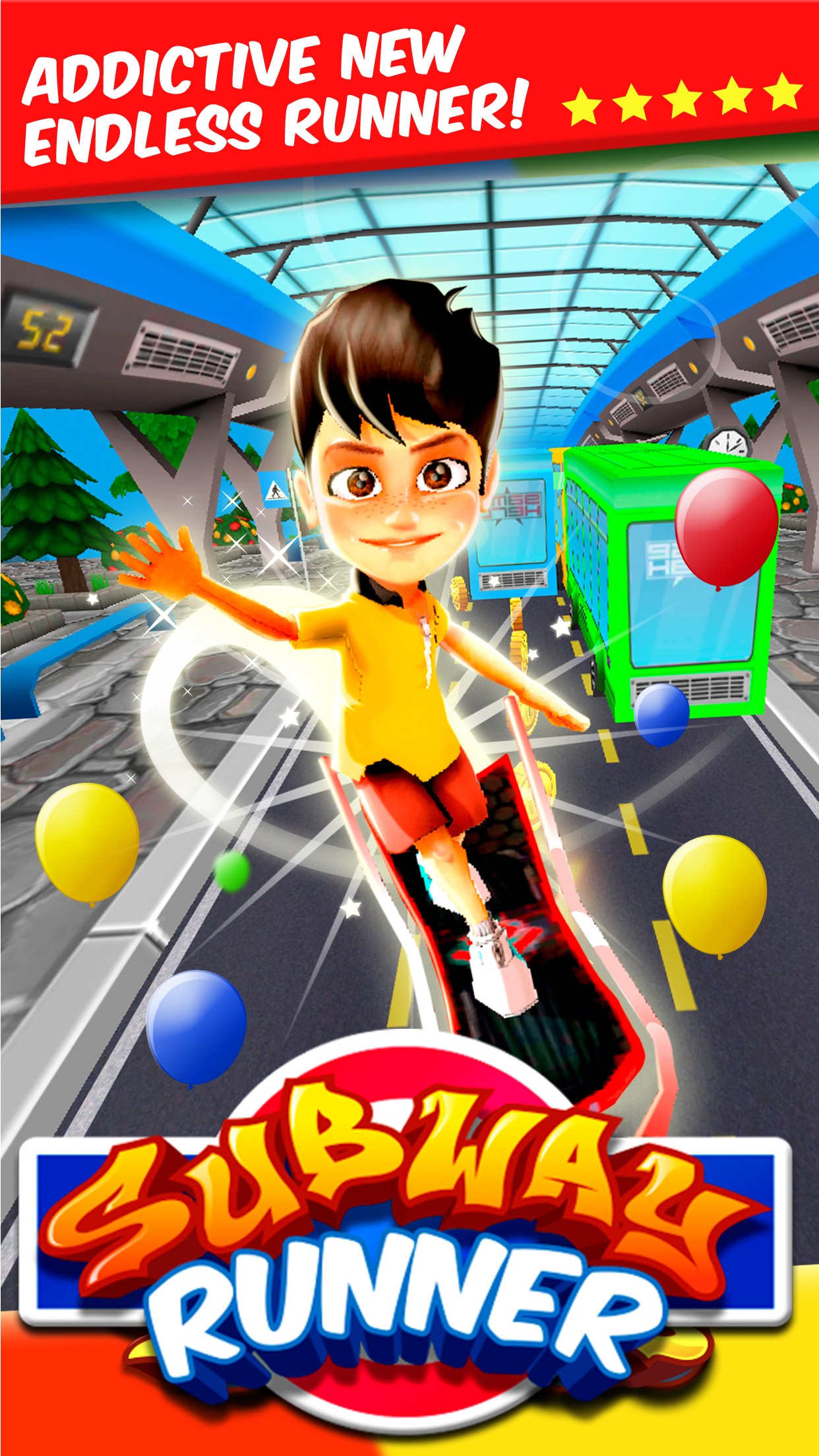 Subway Runner Android Игра APK (com.freegames.bus.subway.surfers) по Game  Hero, S.L.U. - Загрузить на свой мобильный телефон от PHONEKY